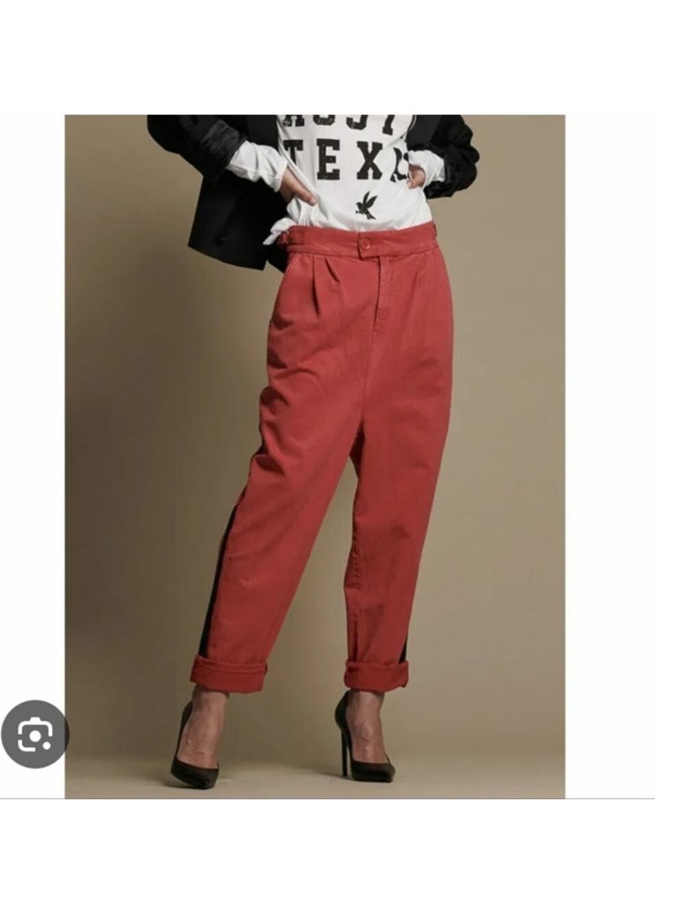 One Teaspoon Red Envy Tuxedo Taylor - Pants - Size 26 - New